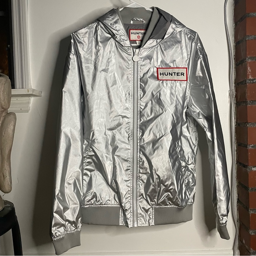 Silver Tone Hunter X Target Brand Windbreaker Jacket